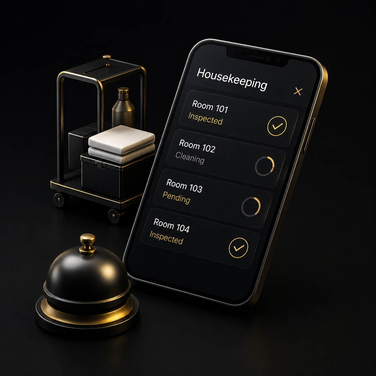 Assign room turns, track task completion, and keep every property inspection-ready